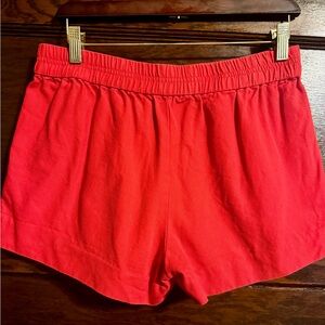 J. Crew Vibrant Red  Shorts, Size 8